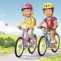Enfants vtt carte boussole 1